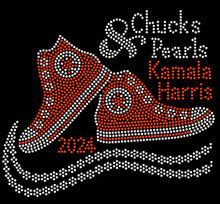 Load image into Gallery viewer, Chucks &amp; Pearls (Red)