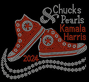 Chucks & Pearls (Red)