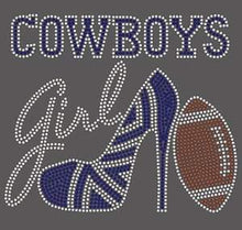 Load image into Gallery viewer, Dallas Cowboys Girl (Heels)