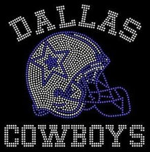 Load image into Gallery viewer, Dallas Cowboys Rhinestone Helmet