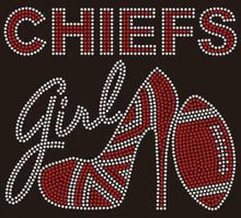 Load image into Gallery viewer, KC Chiefs Girl (heels)