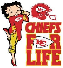 Load image into Gallery viewer, KC Chiefs Betty Boop