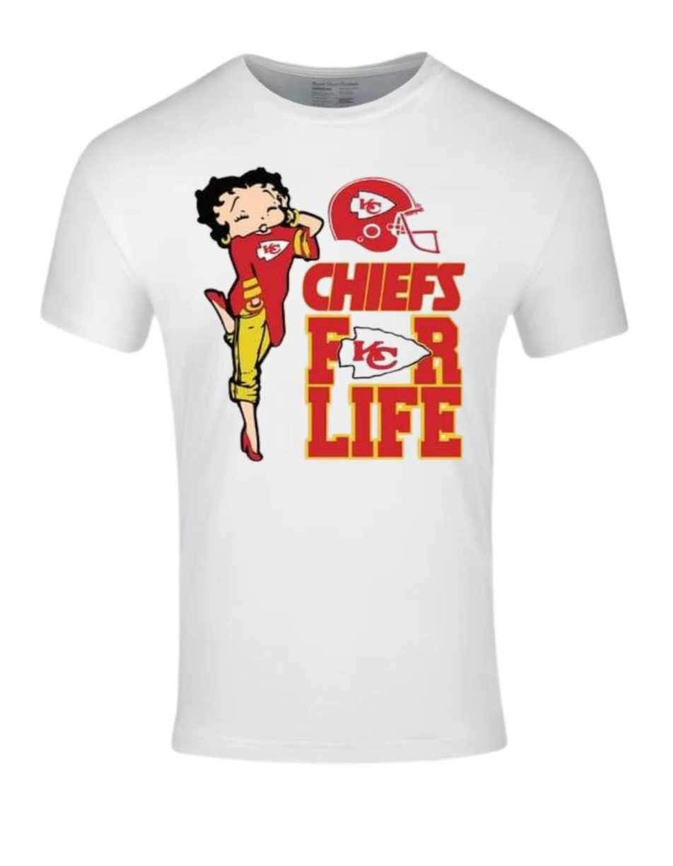 KC Chiefs Betty Boop