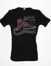 Load image into Gallery viewer, Chucks &amp; Pearls (fuschia)