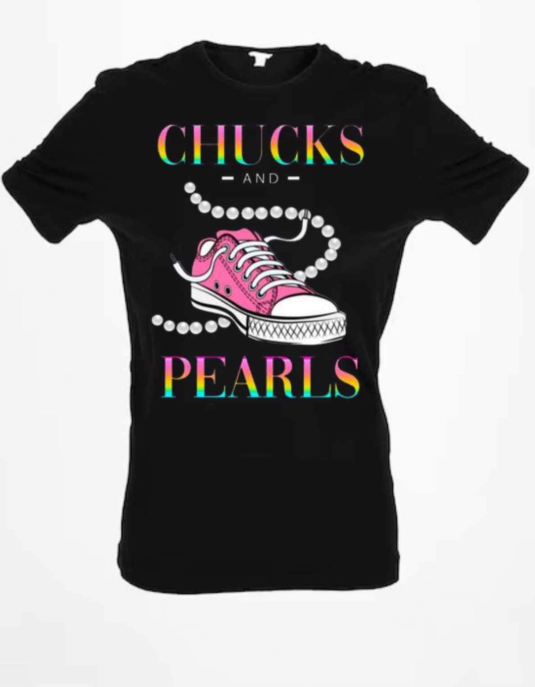 Chucks & Pearls (colorful)