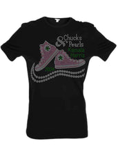 Load image into Gallery viewer, Kamala Chucks &amp; Pearls (pink/green)