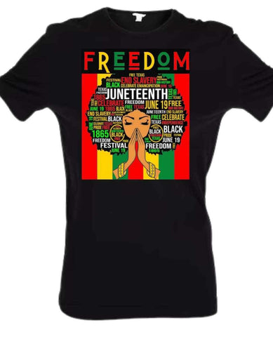 Juneteenth Freedom Afro