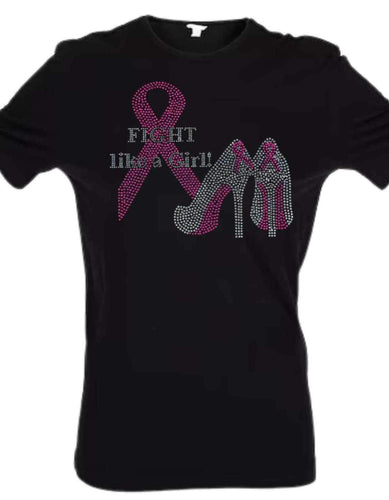 Fight Cancer Like A Girl - Heels