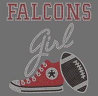 Load image into Gallery viewer, Atlanta Falcons Converse Girl