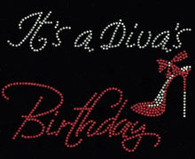Load image into Gallery viewer, It’s a Diva’s Birthday(red heel)