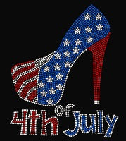Load image into Gallery viewer, July 4th High heel