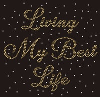 Gold rhinestones