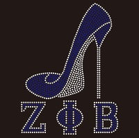 Zeta Phi Beta High Heel