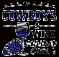 Load image into Gallery viewer, Dallas Cowboys Football and Wine