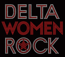 Load image into Gallery viewer, Delta Sigma Theta Women Rock