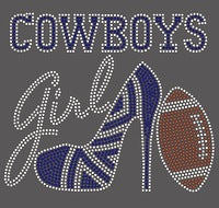 Load image into Gallery viewer, Dallas Cowboys Football High-Heel Tee